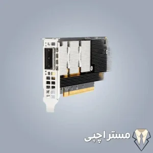 کارت شبکه HPE InfiniBand NDR200 1‑port OSFP PCIe5 x16 MCX75310AAS‑HEAT Adapter