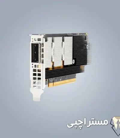 کارت شبکه HPE InfiniBand NDR200 1‑port OSFP PCIe5 x16 MCX75310AAS‑HEAT Adapter