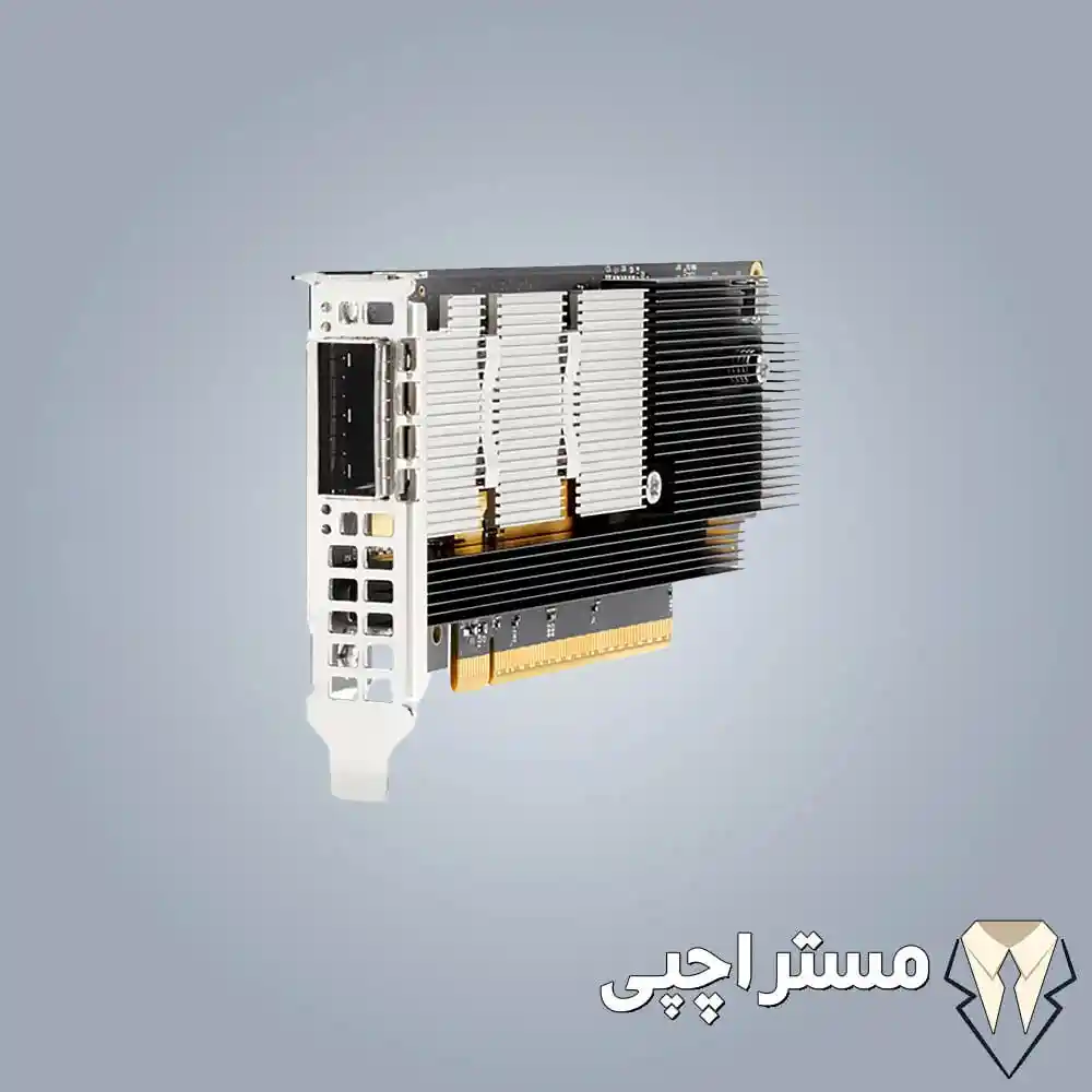 کارت شبکه HPE InfiniBand NDR200 1‑port OSFP PCIe5 x16 MCX75310AAS‑HEAT Adapter