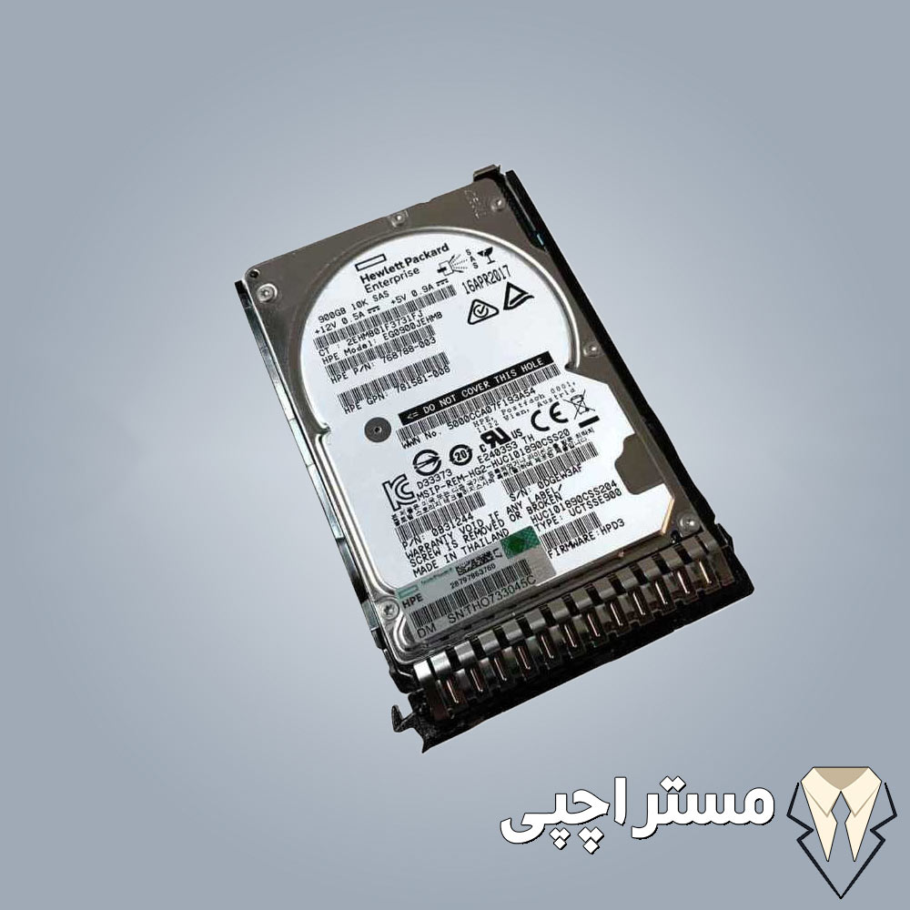 هارد سرور HP 900GB SAS 12G 10K SFF