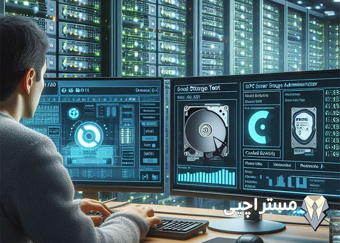 تست دیسک HPE SSA / CrystalDiskInfo سرور؛ ابزاری حیاتی برای افزایش عمر هاردها