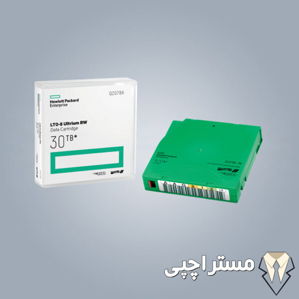 HPE LTO‑8 30TB RW Data Cartridge Q2078A