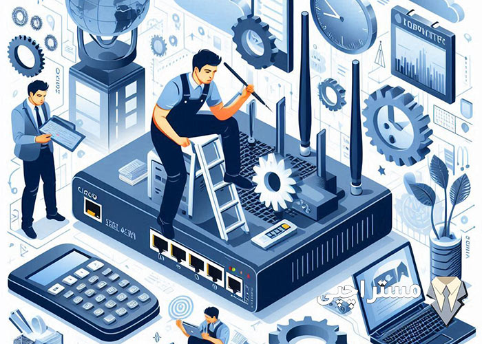 مراحل راه‌اندازی روتر سیسکو با SD-WAN