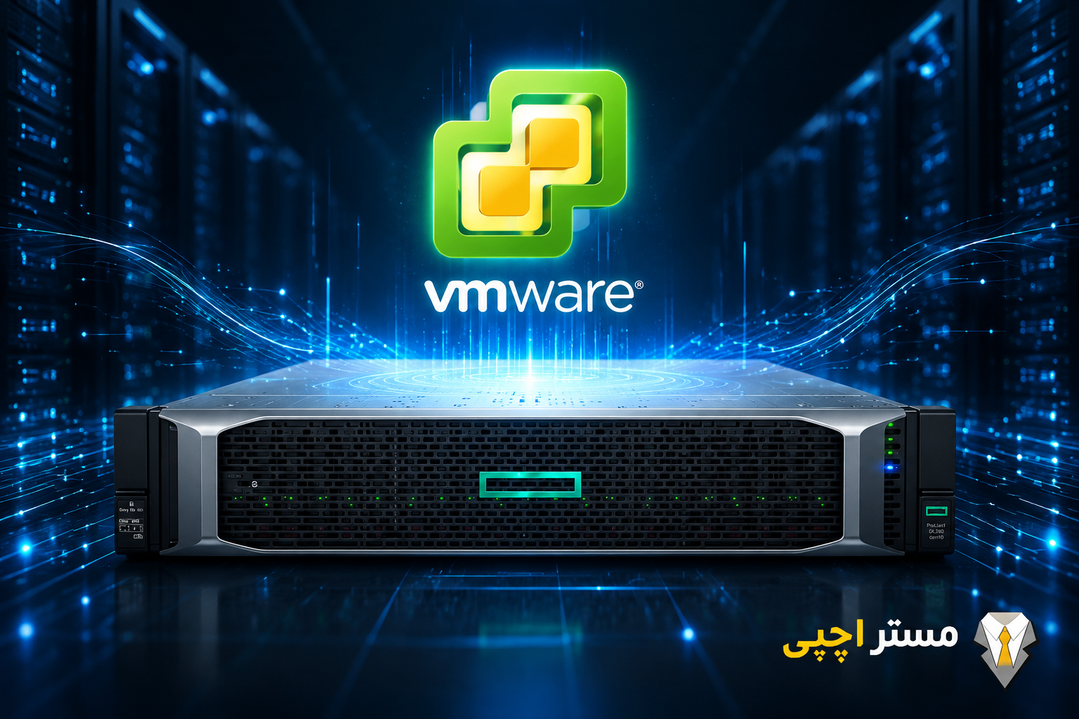 آموزش نصب ESXi روی سرور HP