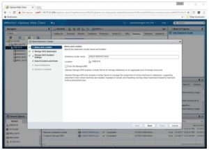 ایجاد خوشه دیتا استور در VMware vCente