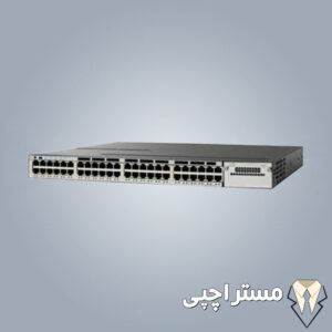 سوئیچ شبکه سیسکو 48 پورت WS-C3850-48P-S