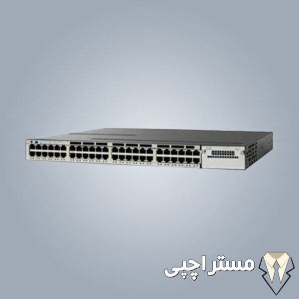 سوئیچ شبکه سیسکو 48 پورت WS-C3850-48P-S
