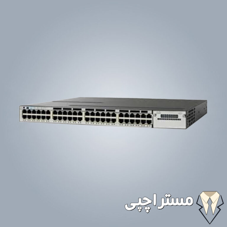 سوئیچ شبکه سیسکو 48 پورت WS-C3850-48P-S