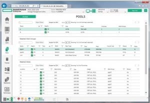 نمایی از مخزن ذخیره سازی HPE MSA SMU