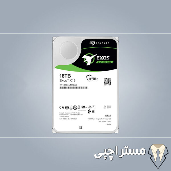 هارد دیسک Enterprise Internall Hard Drive Nas EXOS X18 ST18000NM000J