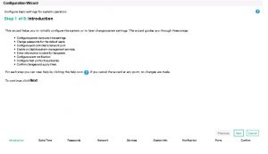 ویزارد پیکربندی HPE MSA 2052 SMU
