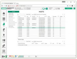 پیکر بندی میزبان HPE MSA SMU با خوشه